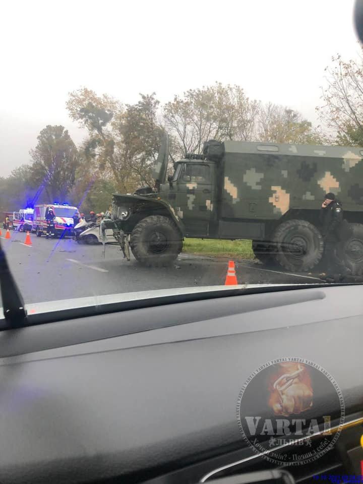Смертельна ДТП на трасі Львів - Тернопіль