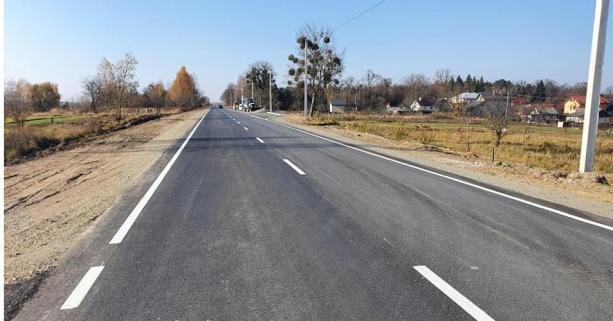 На Львівщині відремонтували автомобільну дорогу Шкло - Новояворівськ, - ФОТО