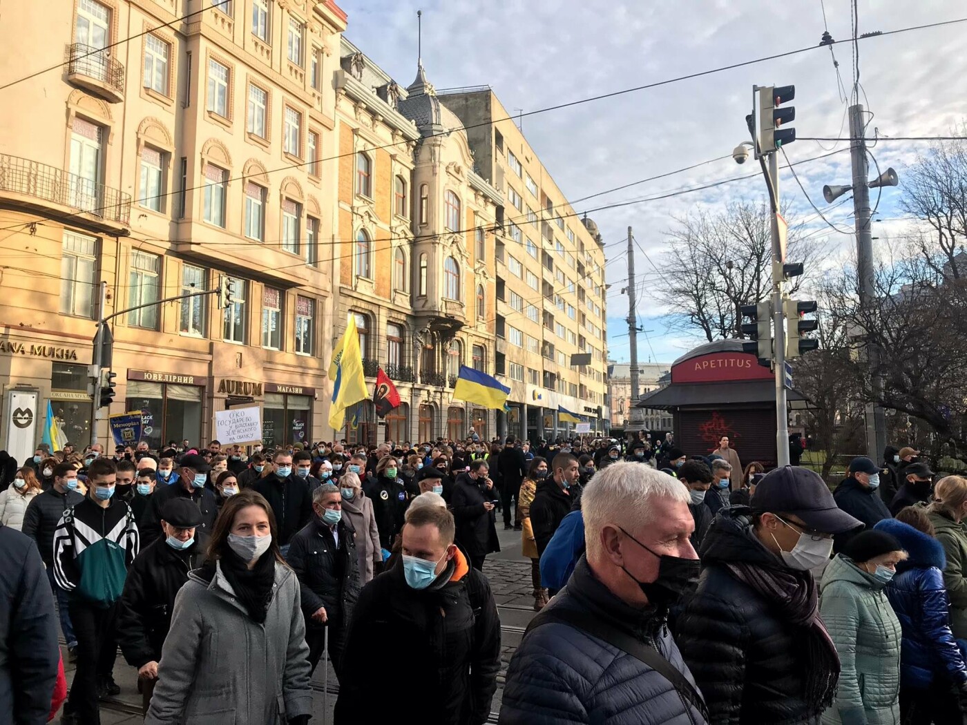 У центрі Львова пройшов Марш Гідності, - ВІДЕО, ФОТО