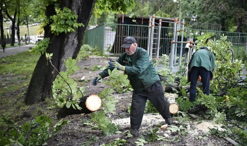 Наслідки негоди у Львові