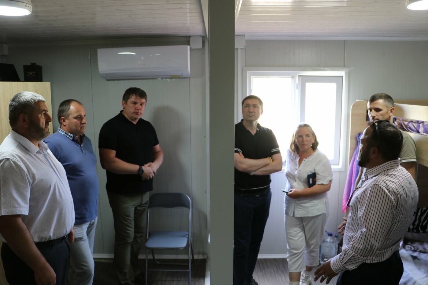 Нову модульне містечко для переселенців на Яворівщині