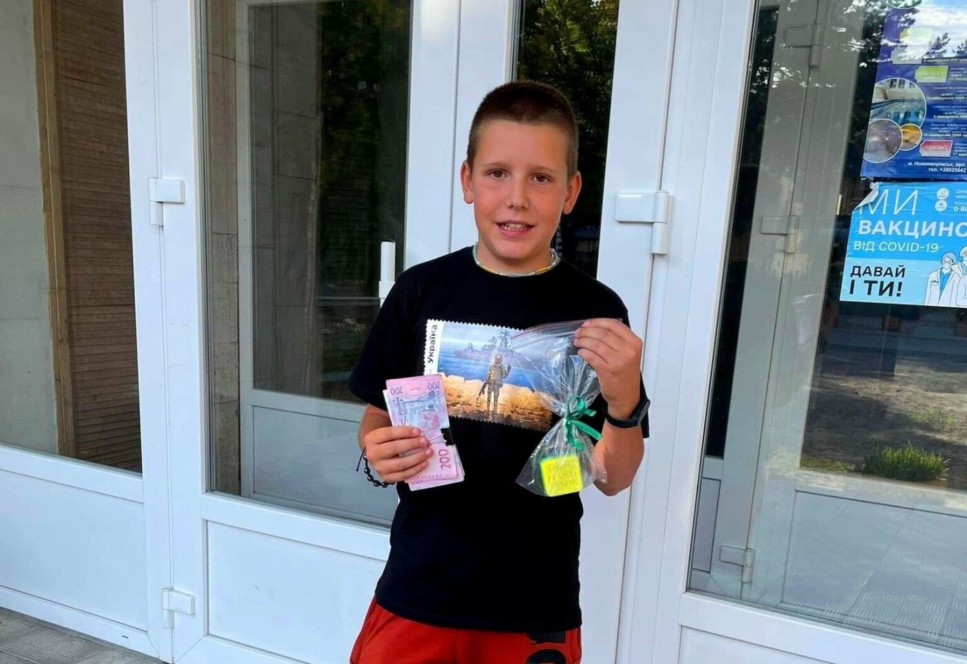 12-річний школяр з Яворівщини власноруч робив мило та продавав його на підтримку ЗСУ