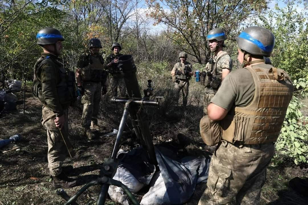 Фото: Генштаб ЗСУ, Захисники на Бахмутському напрямку Захисники на Бахмутському напрямку