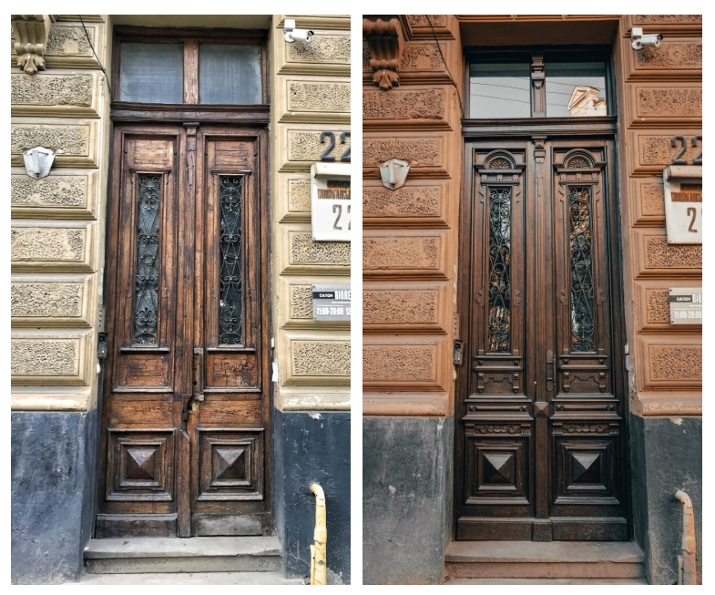 У Львові реставратори відновили 4-метрову дубову браму, - ФОТО
