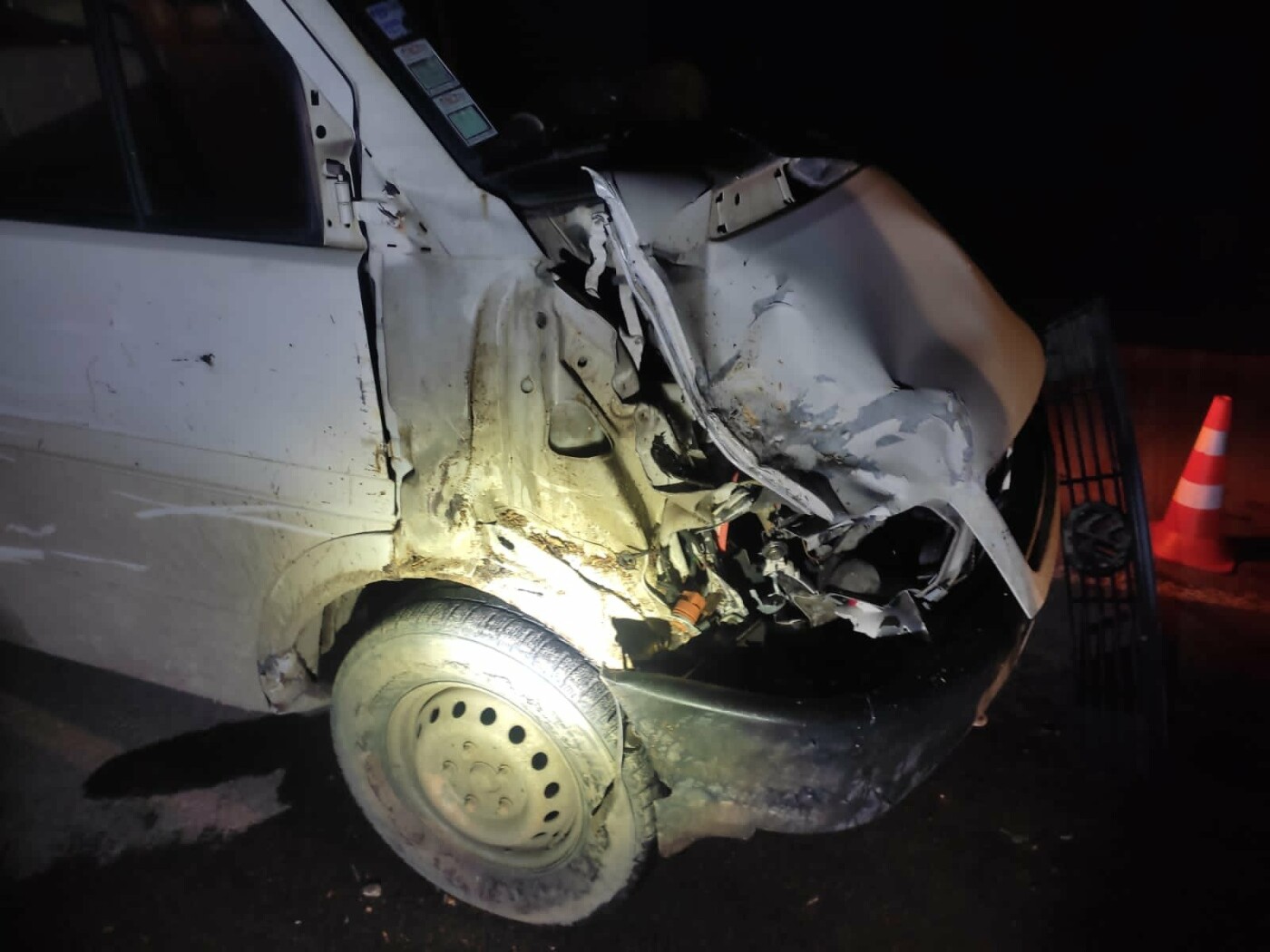На Львівщині мікроавтобус зіткнувся з підводою: госпіталізували літнього чоловіка, - ФОТО