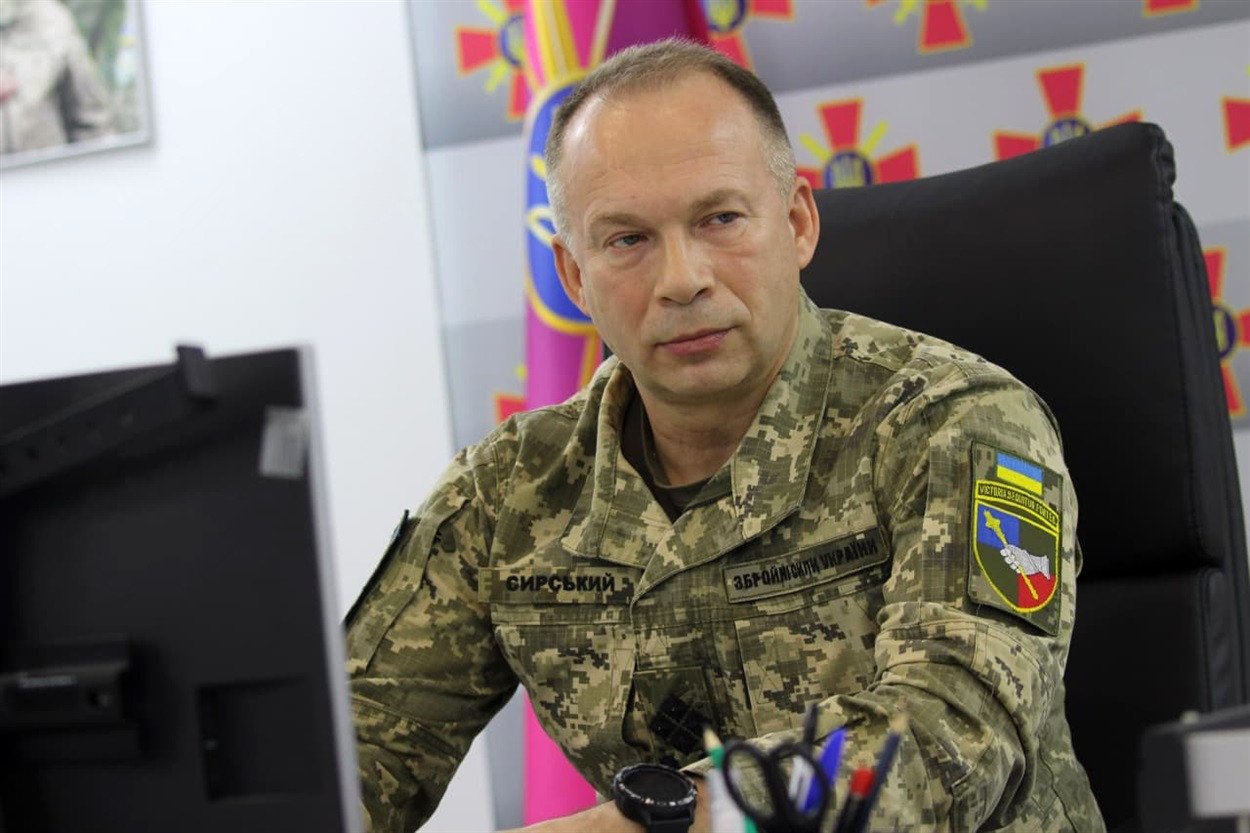 Командувач Сухопутних військ генерал-полковник Олександр Сирський