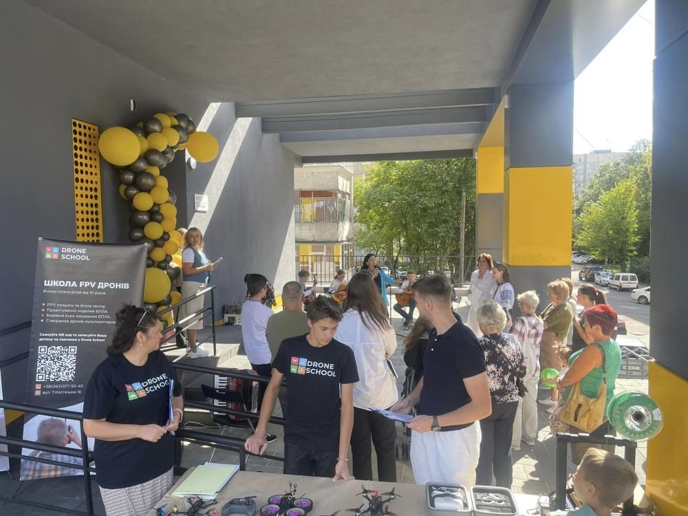 У Львові відкрили простір для дітей STEAM space зі школою дронів, - ФОТО