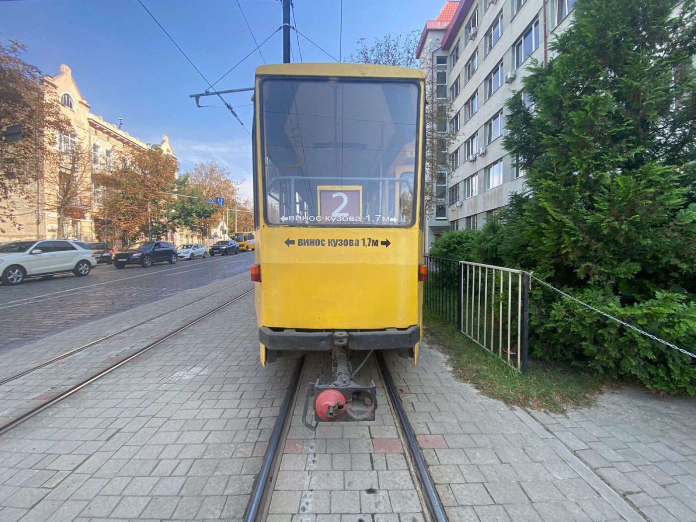 У Львові жінка з Червонограда потрапила під трамвай