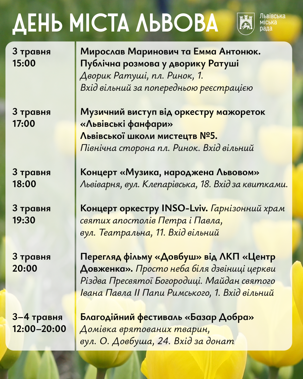 Ярмарки, концерти та фестиваль вина: як Львів святкуватиме День міста