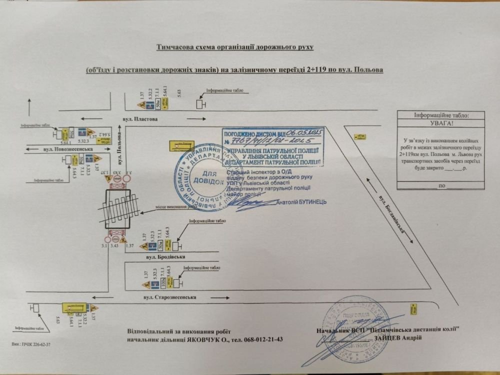 У Львові на добу перекриють залізничний переїзд на вулиці Польовій, фото-1