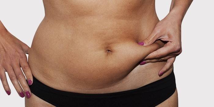 як позбутися від жиру на животі