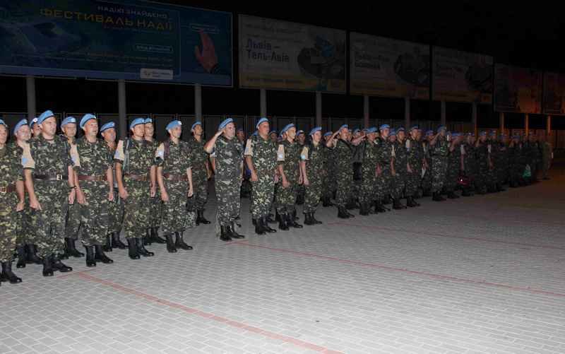 До Львова прибуло 175 миротворців з Африки (ФОТО) (фото) - фото 1