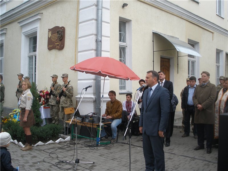 В Стрию відкрили пам’ятну дошку Павлу Ковалю, який трагічно загинув на передовій (ФОТО) (фото) - фото 1