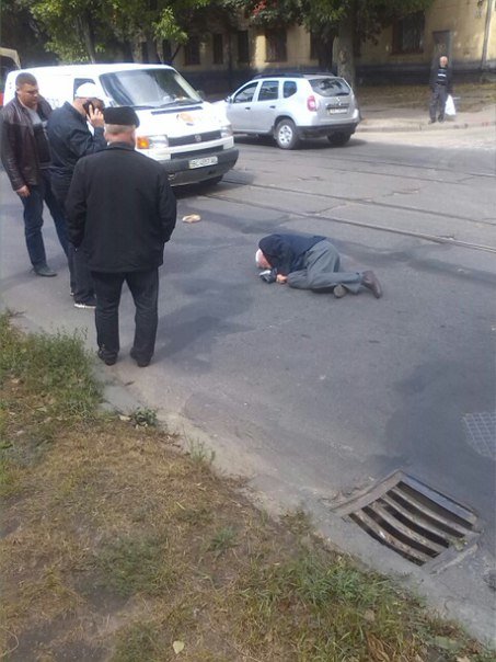 На вул. Шевченка автомобіль збив пішохода (ФОТО) (фото) - фото 1